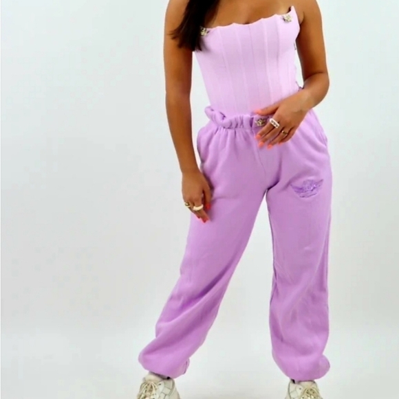 Boys Lie Pants - Boys Lie | Josh G Lavender Sweatpant